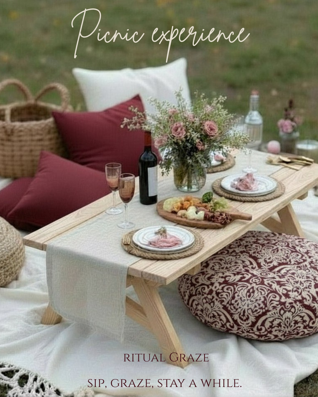 Ritual Graze luxury picnic experience — Sonoma County